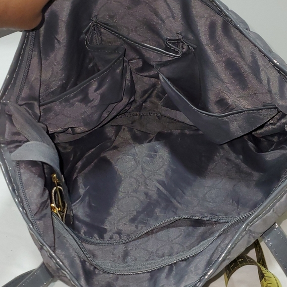 NWOT Joy Mangano Gray Quilted pocketbook - Picture 9 of 10